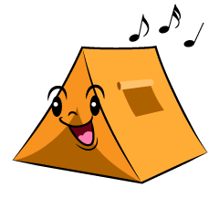歌うテント