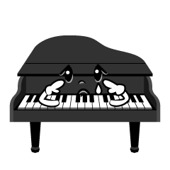 悲しいピアノ