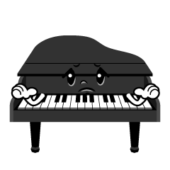 困るピアノ