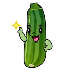 指差しするズッキーニ