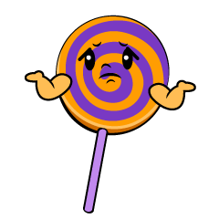 困るハロウィンキャンディ