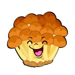笑顔のなめこ