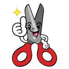 いいねするハサミ