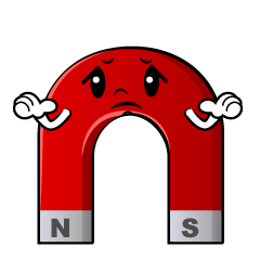 困る磁石