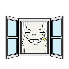 Grinning Window