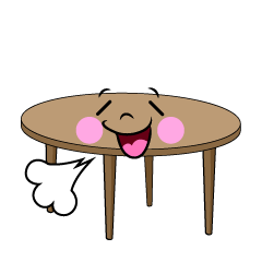 ほっとするテーブル