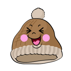 Laughing Knit Hat