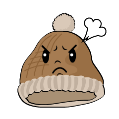 Angry Knit Hat