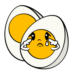 悲しいゆで卵