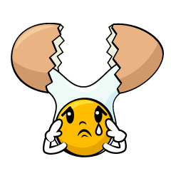 悲しい生卵