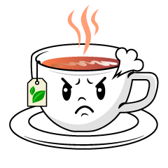 怒る紅茶