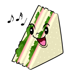 歌うハムサンドイッチ