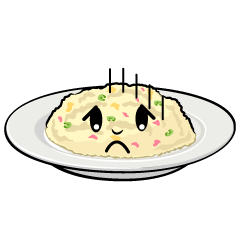 お辞儀するチャーハン