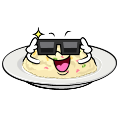 サングラスのチャーハン