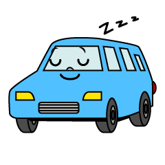 寝るワゴン