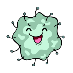 笑顔のカビ
