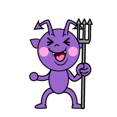 笑うバイキン