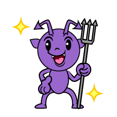 ポーズするバイキン