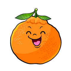 笑顔のデコポン