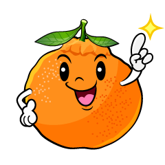 指差しするデコポン