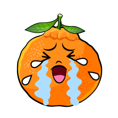 泣くデコポン