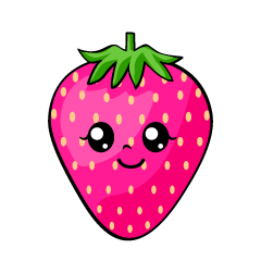 ピンク苺