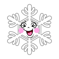 笑う雪ちゃん