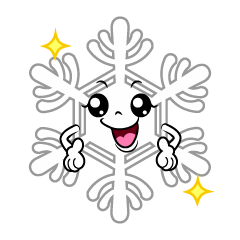 ポーズする雪ちゃん