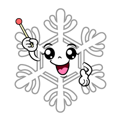 説明する雪ちゃん