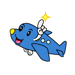 指差しする小型ジェット