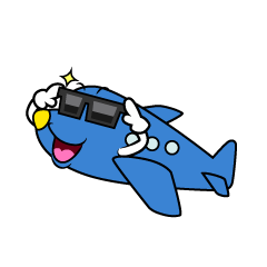 サングラスの小型ジェット