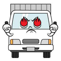 熱意の中型トラック