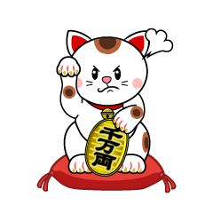 Angry Maneki-neko