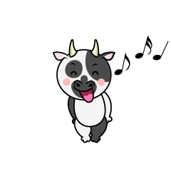 歌うウシ