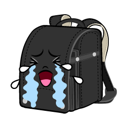 Crying Black School Backpack