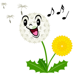 Singing Dandelion Fluff