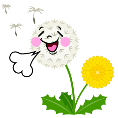 Relieved Dandelion Fluff