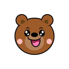 ときめきクマ顔