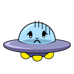 Depressed UFO