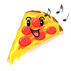 歌うピザ