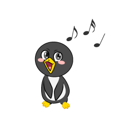 歌うペンギン
