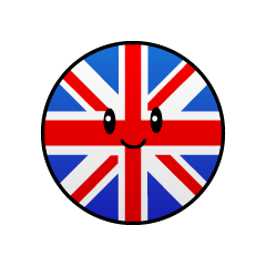 イギリス国旗（丸型）