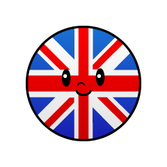 イギリス国旗（丸型）