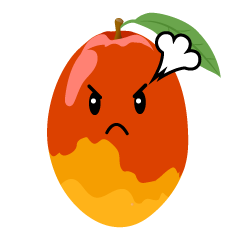 怒るマンゴー