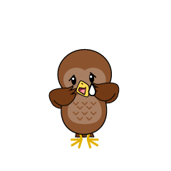 悲しいフクロウ