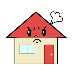 怒る家