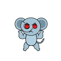 燃えるゾウ