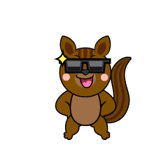 かっこいいリス
