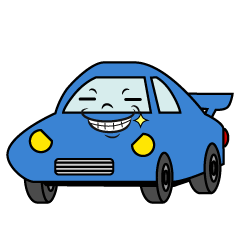 ニヤリのスポーツカー