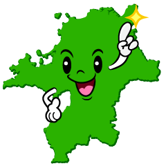 指差す福岡県